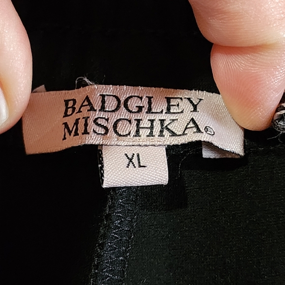 Badgley Mischka relaxed soft and stretchy casual pants Size XL NEW - Picture 5 of 6